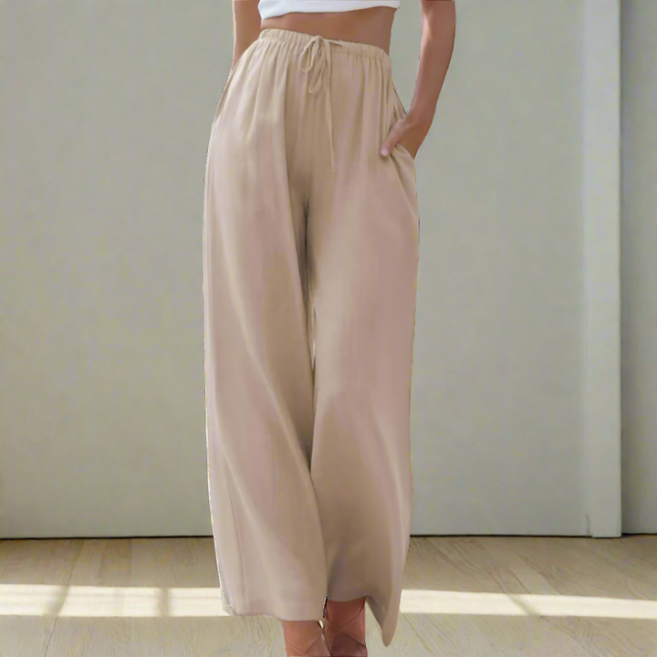 Women's Liam Wide-Leg Trousers - Breezy Summer Essential