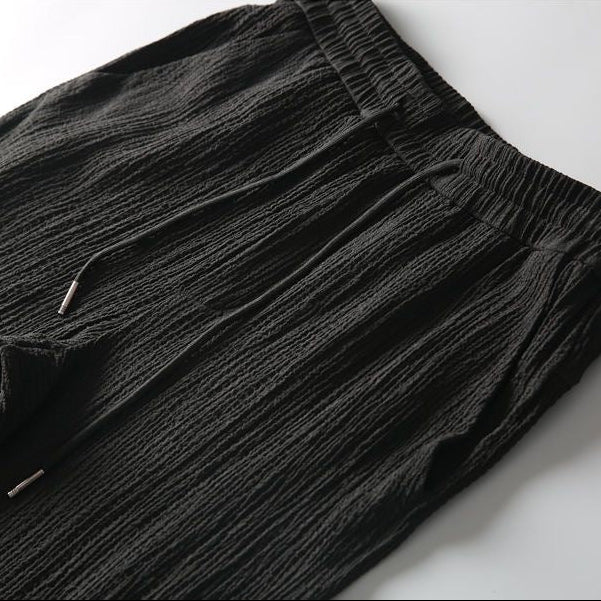 Men's Linen Set – Short-Sleeve Shirt & Trousers Summer Co-ord