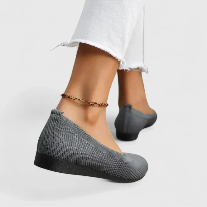 Women's Orthopedic Slip-On Sneakers - All-Day Comfort & Support