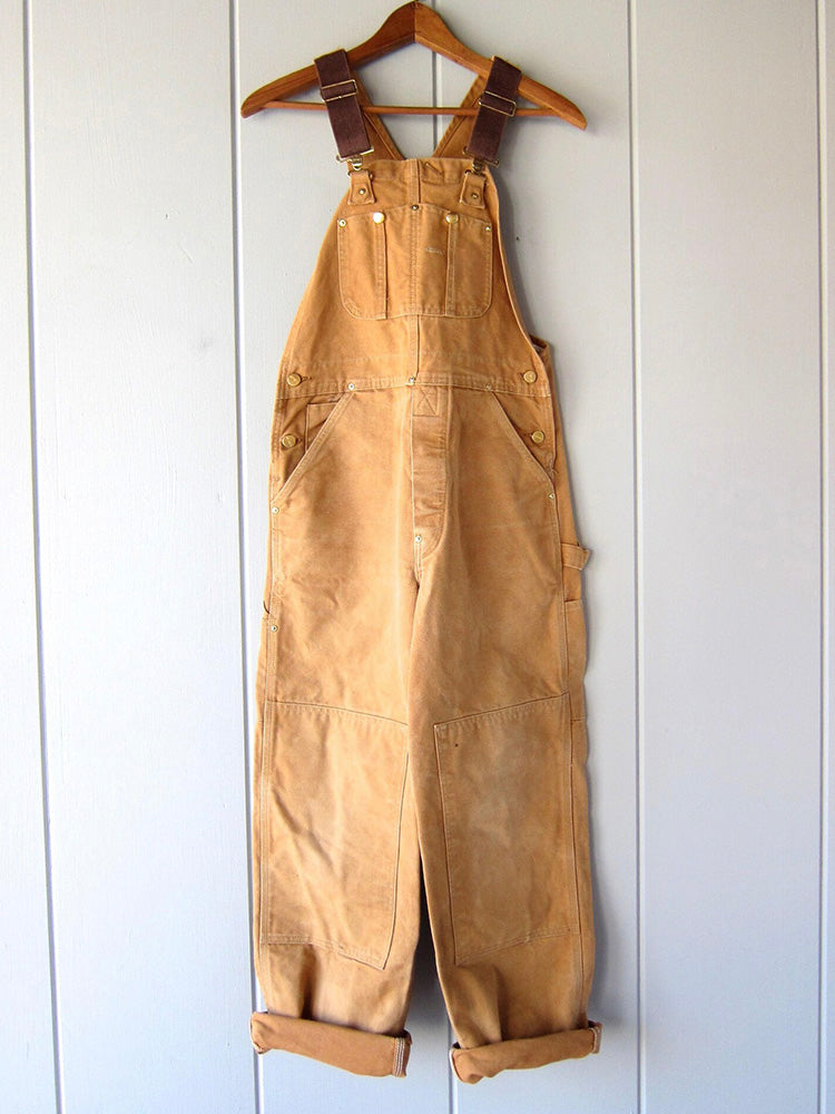 Women's Canvas Jumpsuit - Stylish Utility for All Seasons
