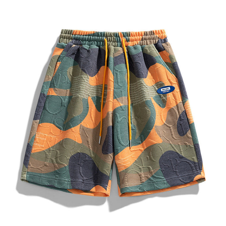 Men's Camo Relaxed Shorts – Lightweight Summer Streetwear