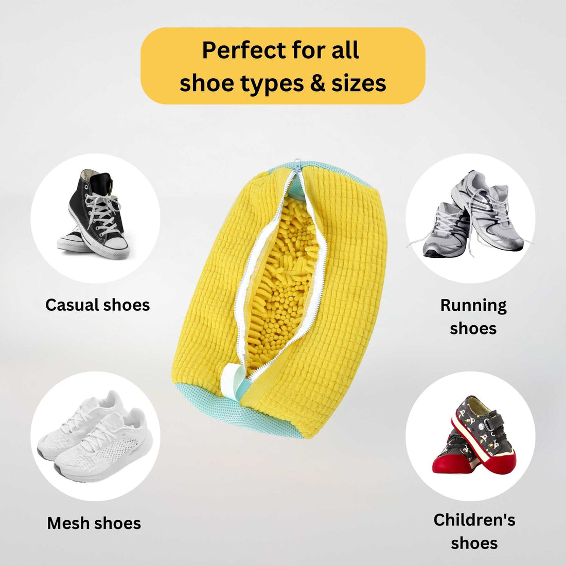 Sac de Lavage Chaussures Pro — Vos baskets comme neuves