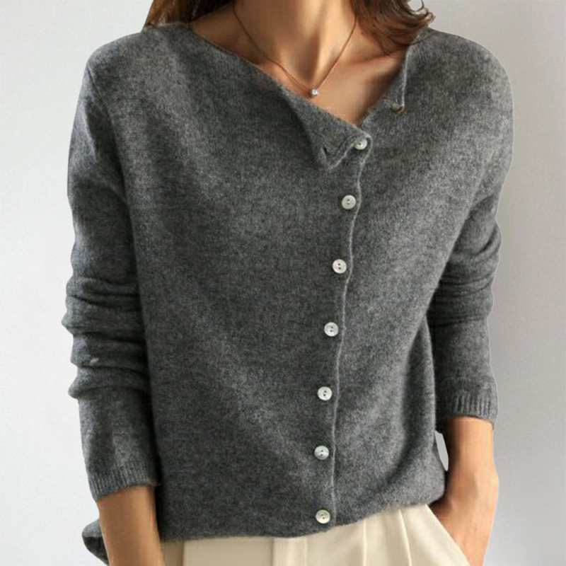 Women's Elegant Knit Cardigan - Effortless Layering