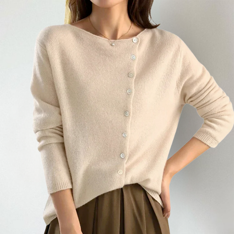 Women's Elegant Knit Cardigan - Effortless Layering