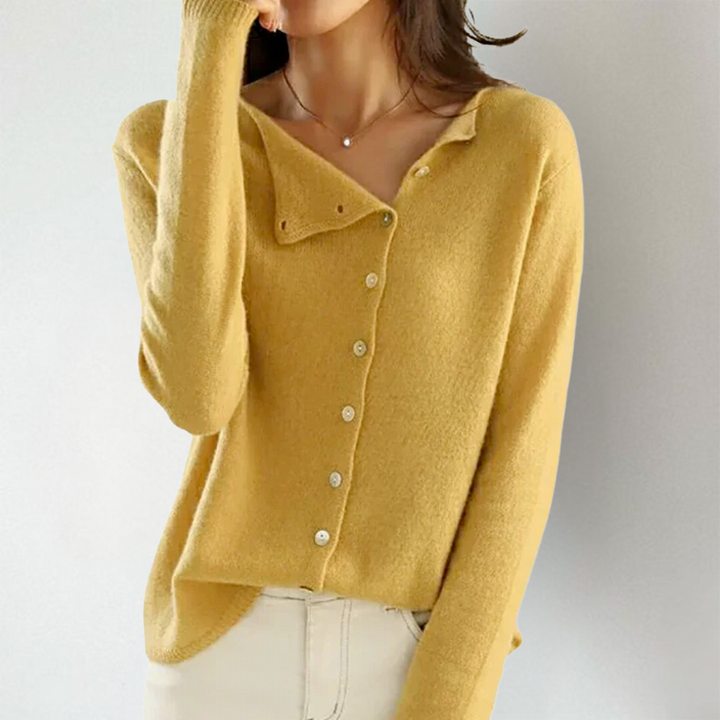 Women's Elegant Knit Cardigan - Effortless Layering