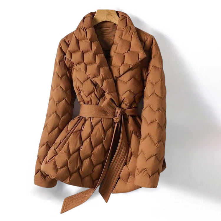 Women's Geometric Print Tailored Jacket – Chic Smart Layering