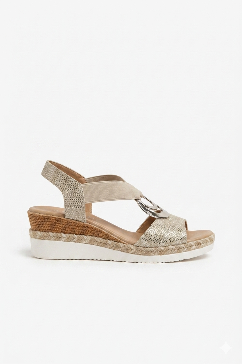 Women's Capri Platform Sandals - Elegant and Comfortable