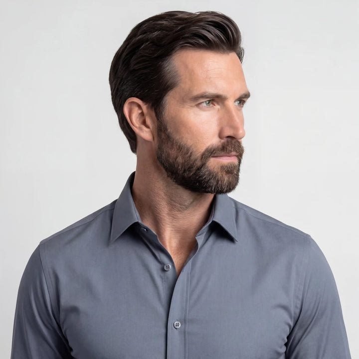 Women's Fitted Wrinkle-Free Blouse - Effortless Style