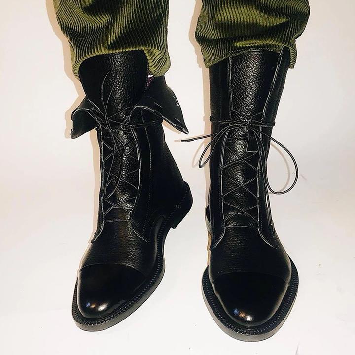 Women's Premium Leather Boots - Sophisticated and Comfortable