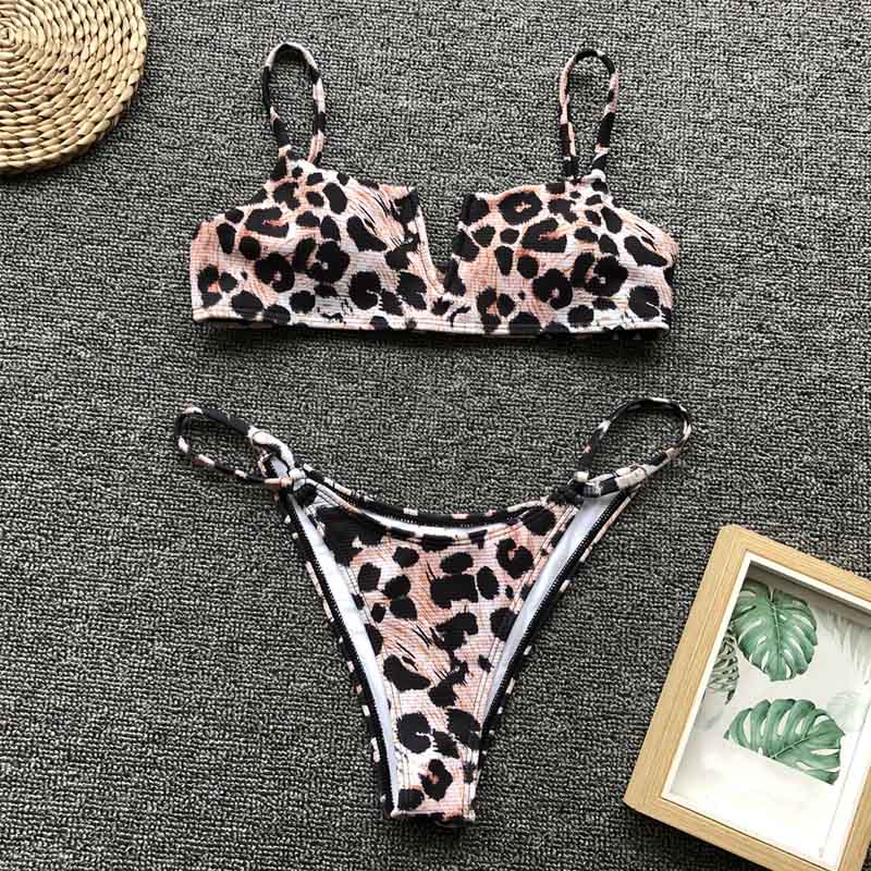 Women's V-Neck Brazilian Bikini - Effortless Beach Style