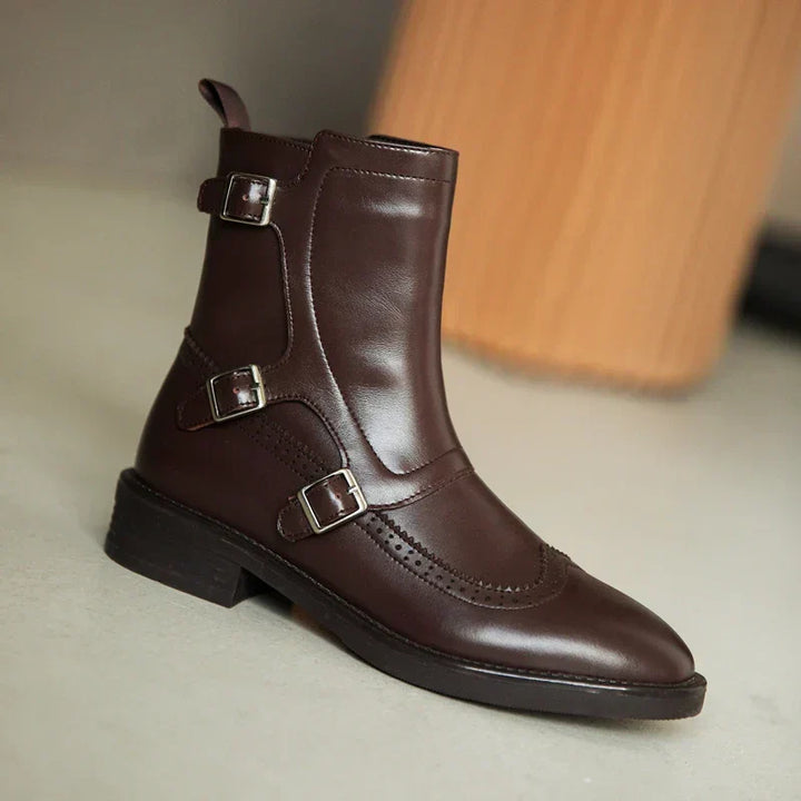 Women's Genuine Leather Chelsea Boots - Effortless Everyday Style