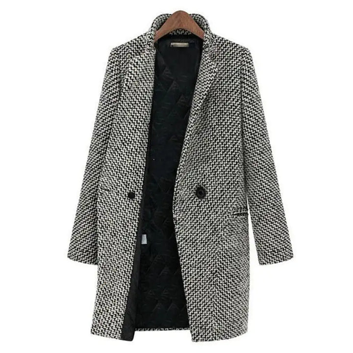 Women's Riley Vintage Blazer Coat - Elegant Winter Style