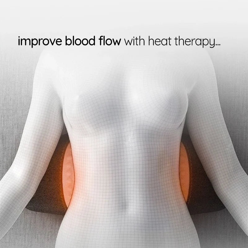 Core Hero® Heated Lumbar Massage Pillow