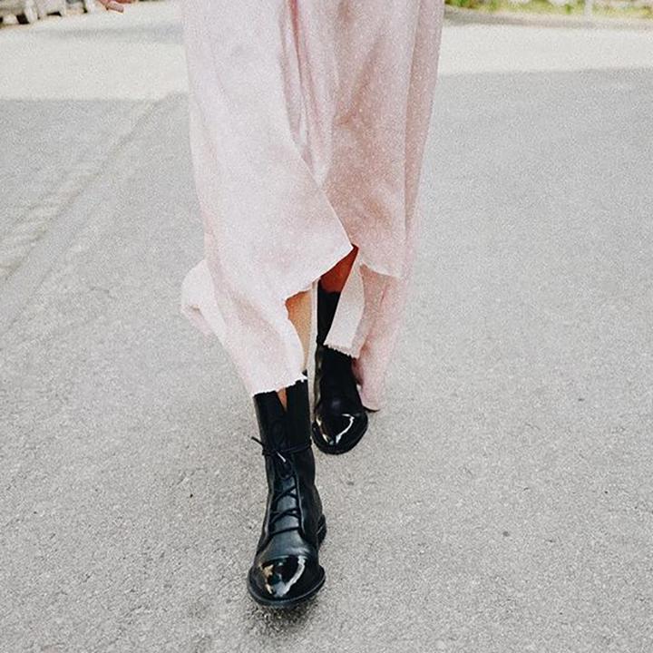 Women's Premium Leather Boots - Sophisticated and Comfortable