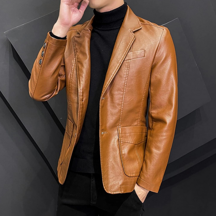 Women's Kelvin Genuine Leather Vintage Jacket - Timeless Style