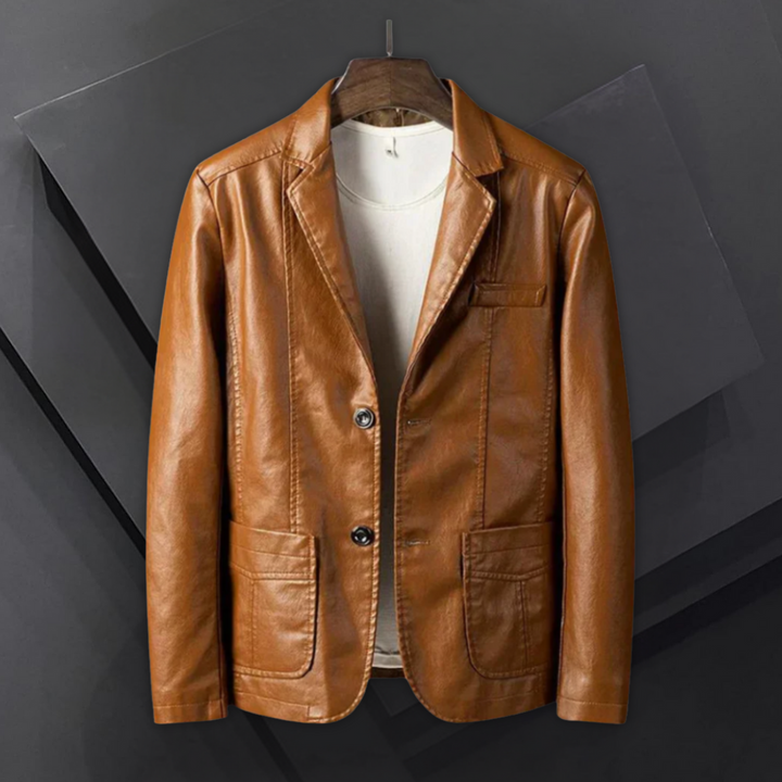 Women's Kelvin Genuine Leather Vintage Jacket - Timeless Style