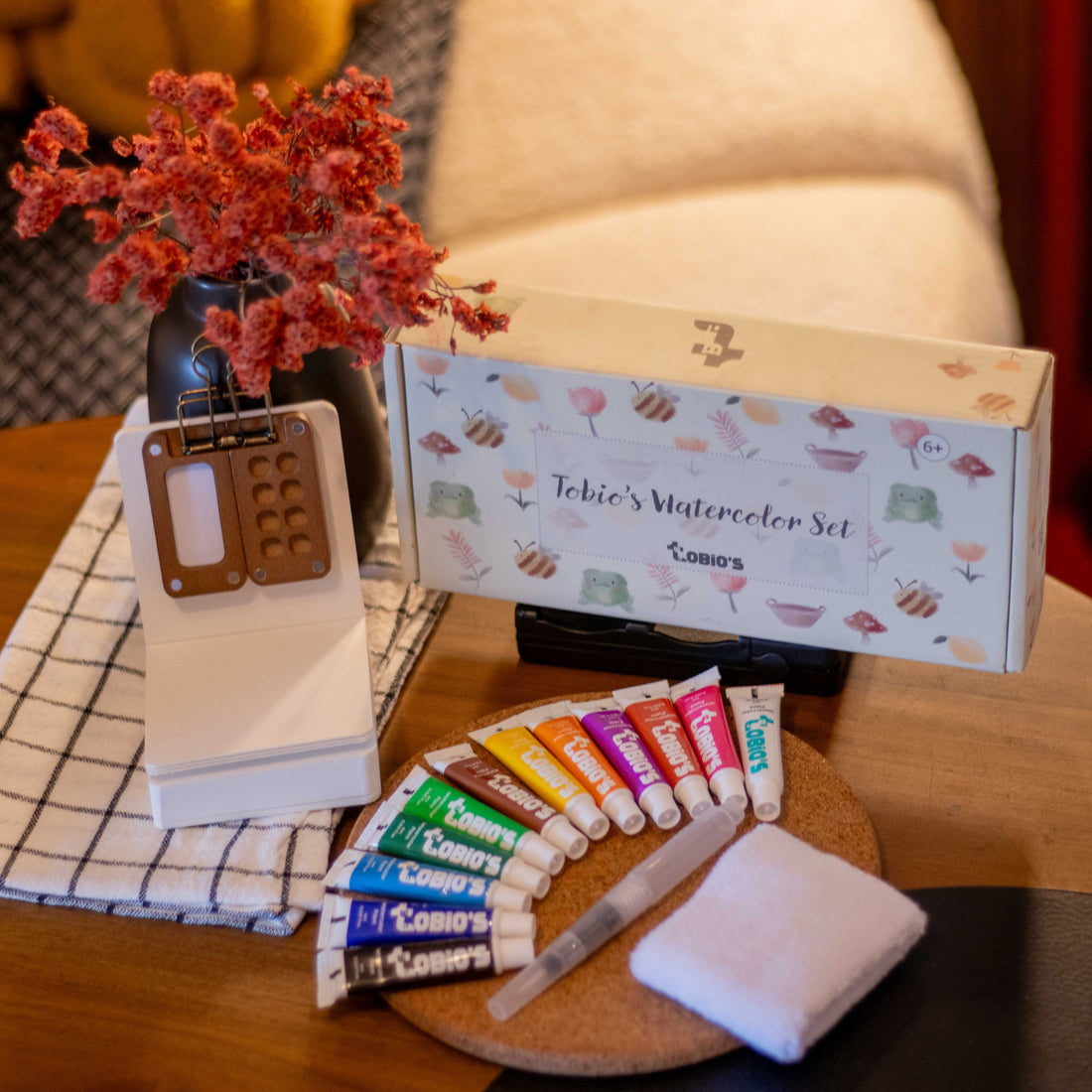 Kit Aquarelle de Voyage — Peignez partout, sans installation