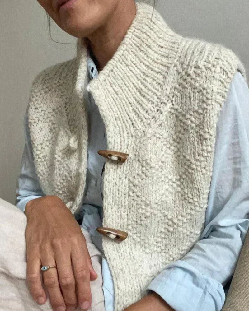 Women's Stacy Sleeveless Knit Vest - Effortless Sophistication