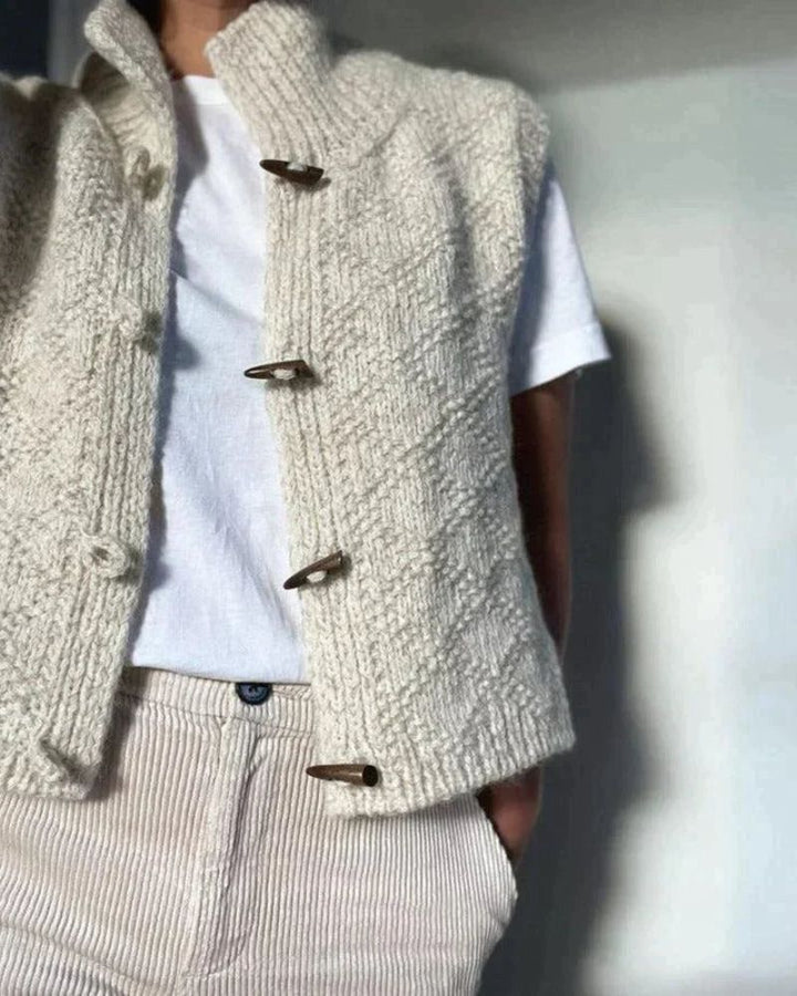 Women's Stacy Sleeveless Knit Vest - Effortless Sophistication