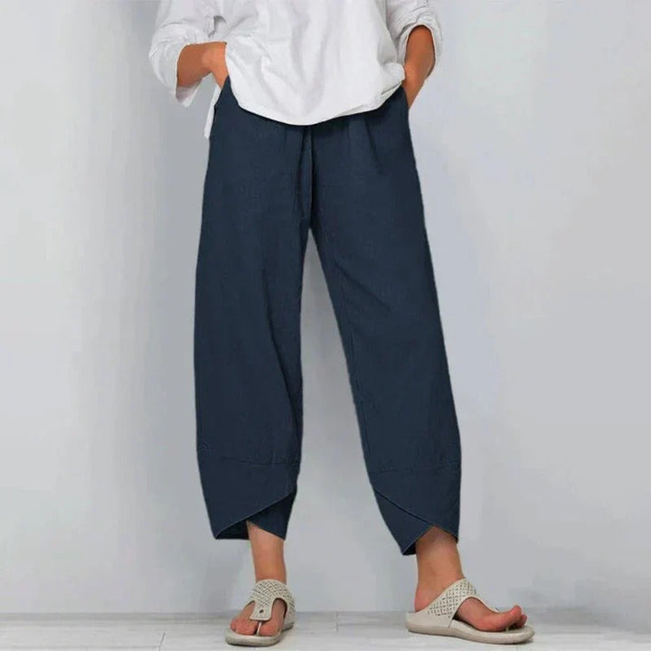 Women's Polyester Trousers - Lightweight & Breathable Chic