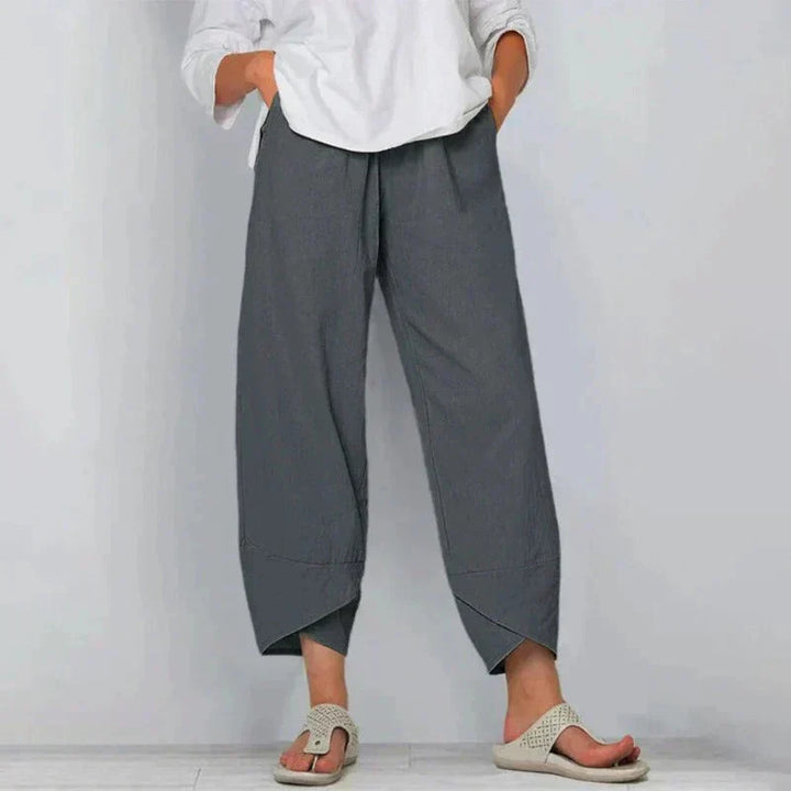 Women's Polyester Trousers - Lightweight & Breathable Chic