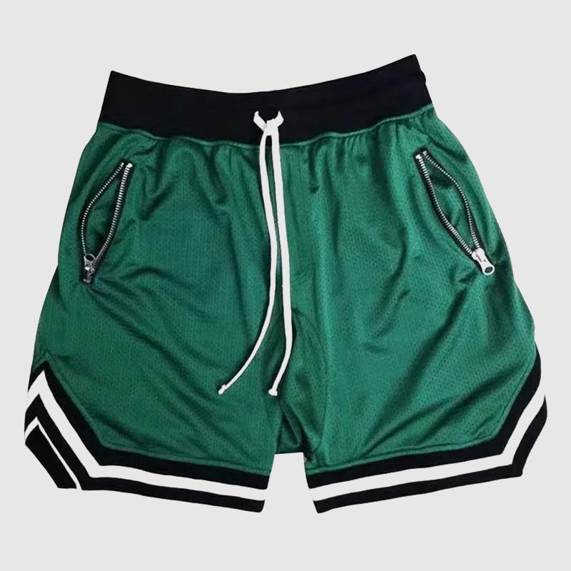 Men's Breathable Mesh Basketball Shorts – Lightweight Summer Wear