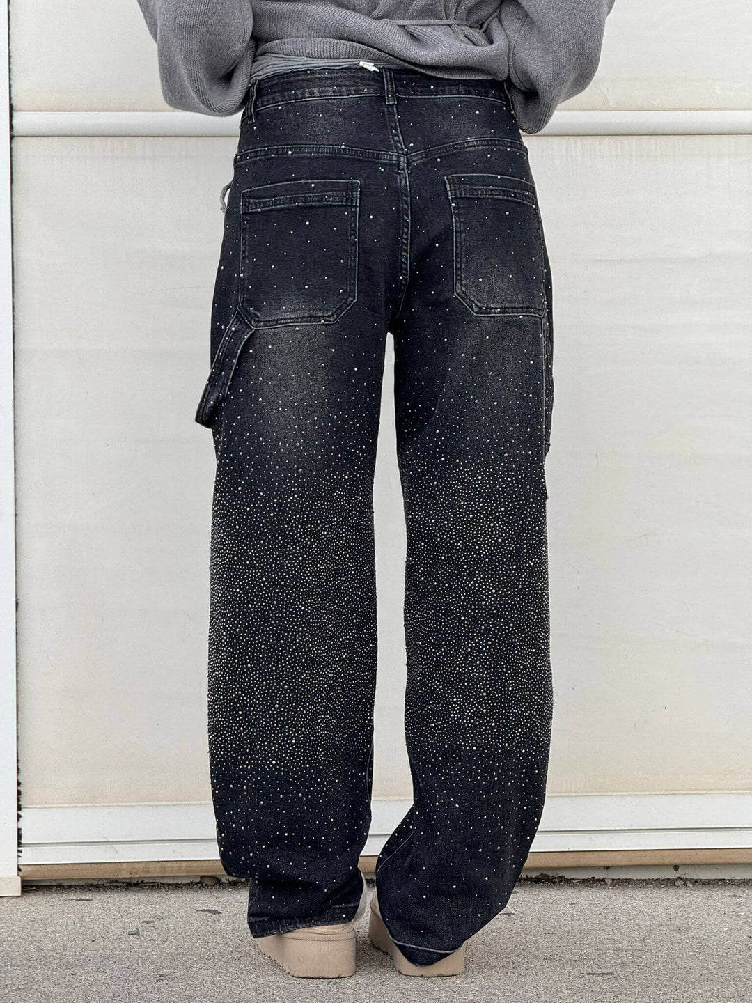 Women's Victoria High-Waist Glitter Jeans - Sparkle with Confidence