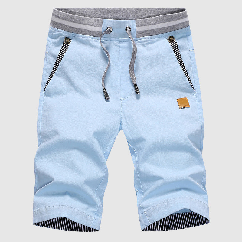 Men's Cotton Blend Shorts – Marbella Casual Summer Shorts