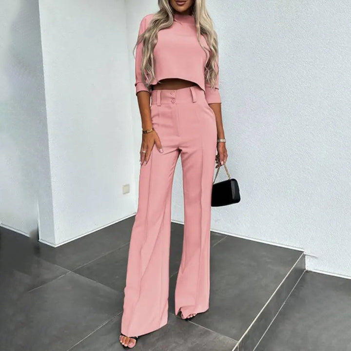 Women's Nora Two-Piece Set - Effortless Autumn Elegance