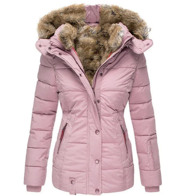 Women's Warm Winter Fur Jacket - Stay Cozy in Style