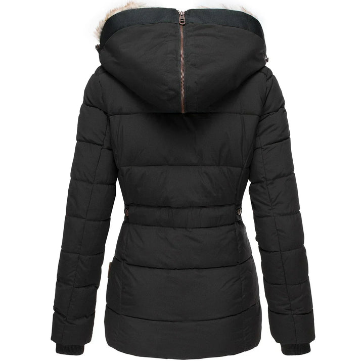 Women's Faux Fur Winter Coat - Cozy Elegance for Chilly Days
