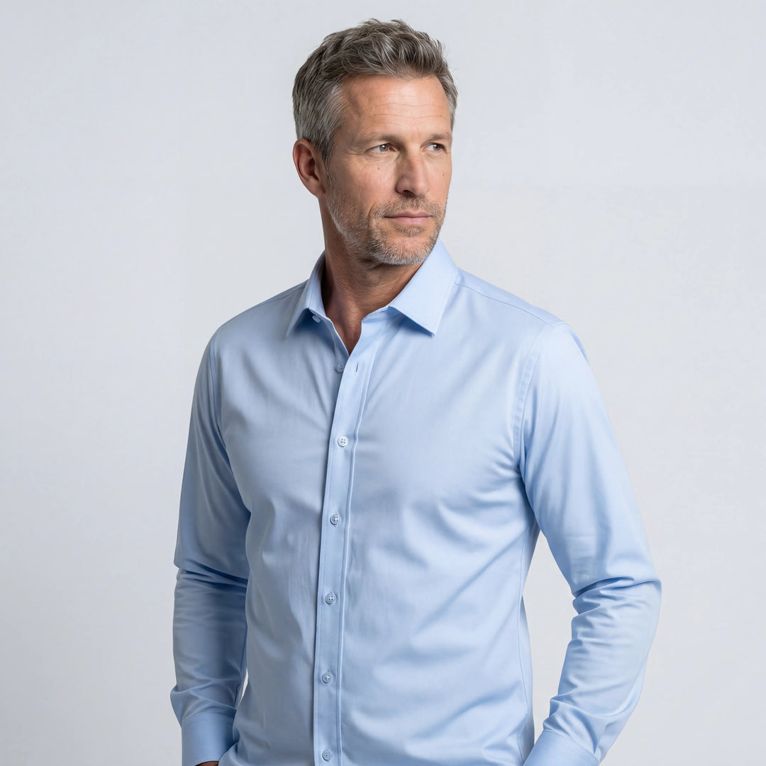 Women's Fitted Wrinkle-Free Blouse - Effortless Style