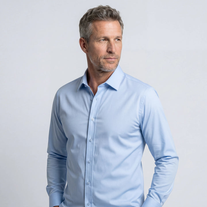Women's Fitted Wrinkle-Free Blouse - Effortless Style