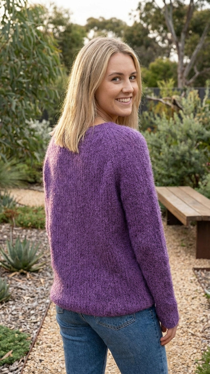 Women's Casual Knit Sweater - Relaxed Everyday Comfort