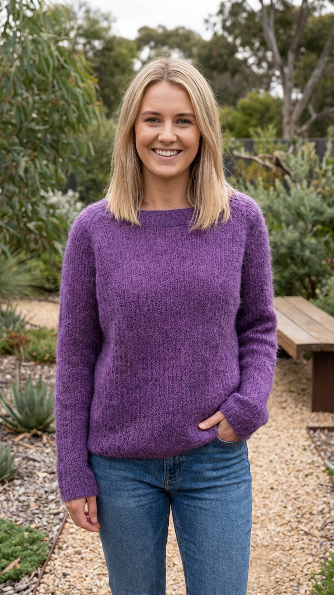 Women's Casual Knit Sweater - Relaxed Everyday Comfort