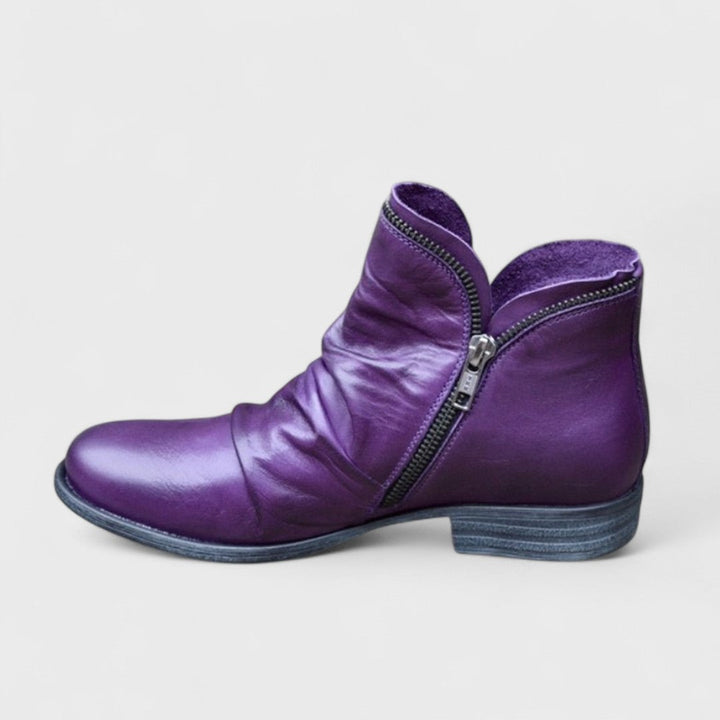 Women's Bella Modern Zip Ankle Boots - Effortless Style