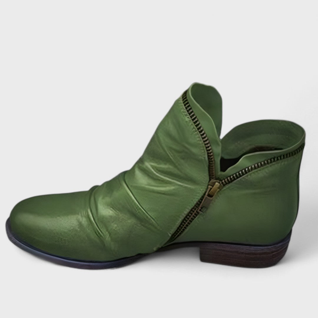 Women's Bella Modern Zip Ankle Boots - Effortless Style