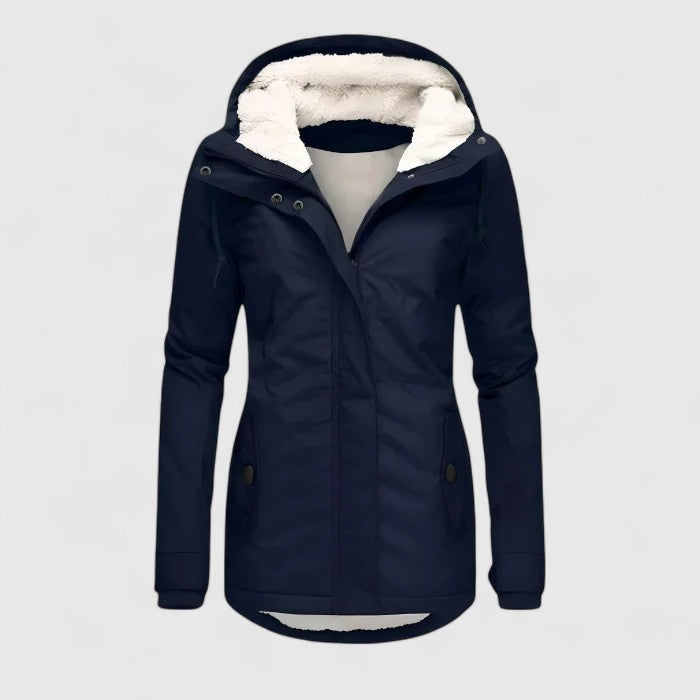Women's Waterproof Trench Coat - Refined Protection for Rainy Days