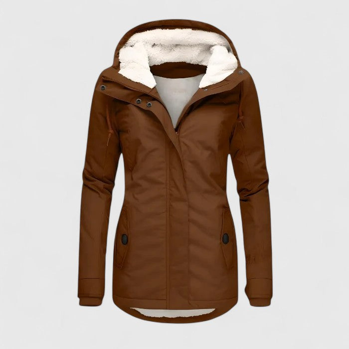 Women's Waterproof Trench Coat - Refined Protection for Rainy Days
