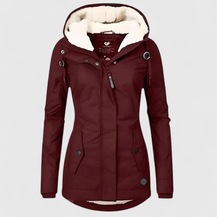 Women's Waterproof Trench Coat - Refined Protection for Rainy Days