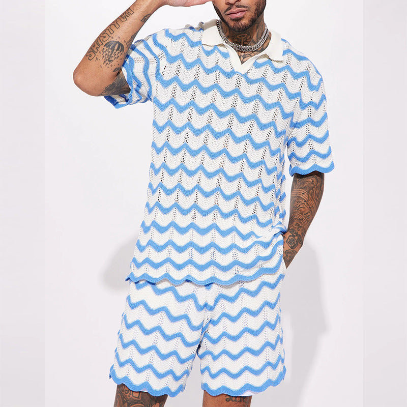 Men's Soft Knitted Co-ord Set – Relaxed Two-Piece Loungewear