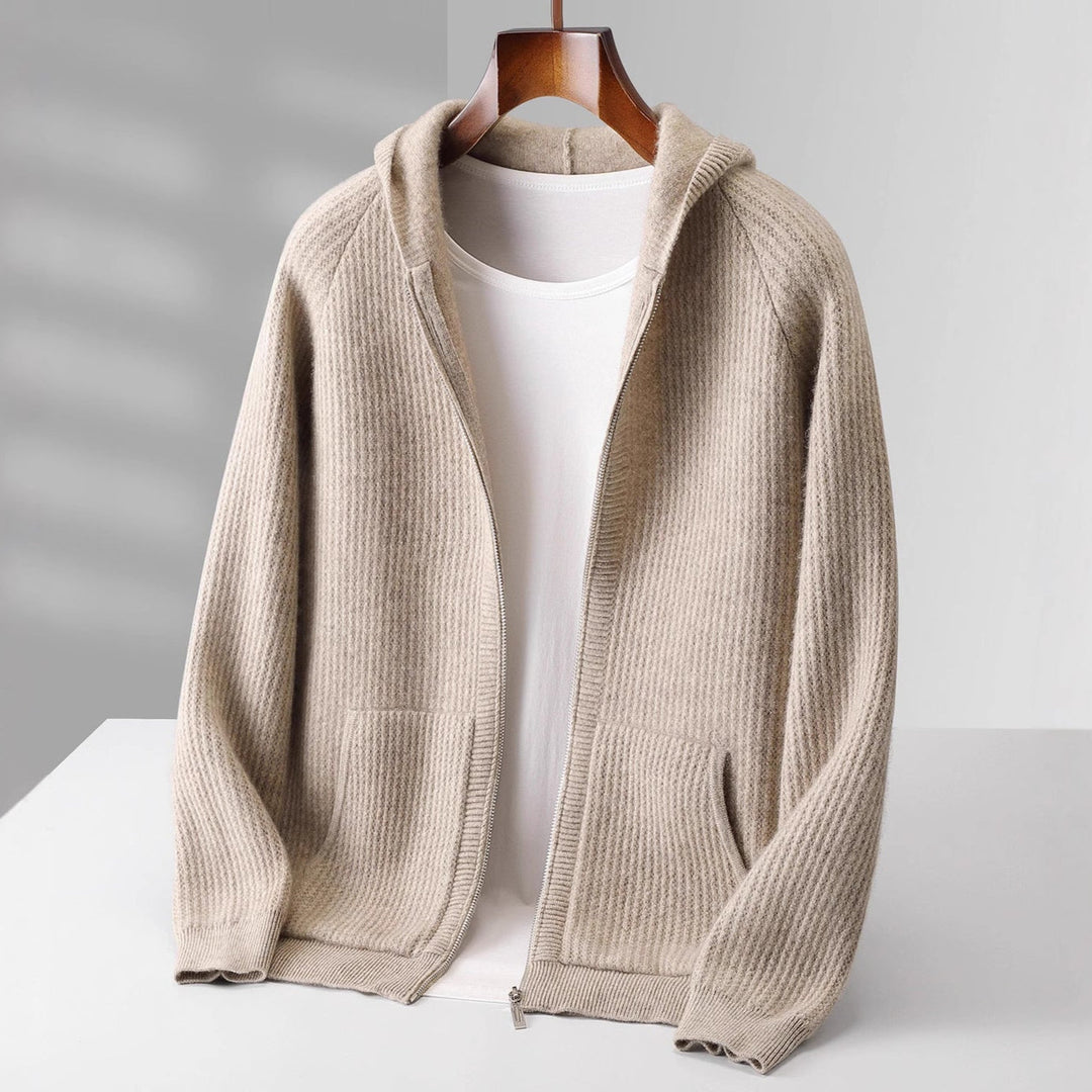 Brera Cashmere Zip Hoodie