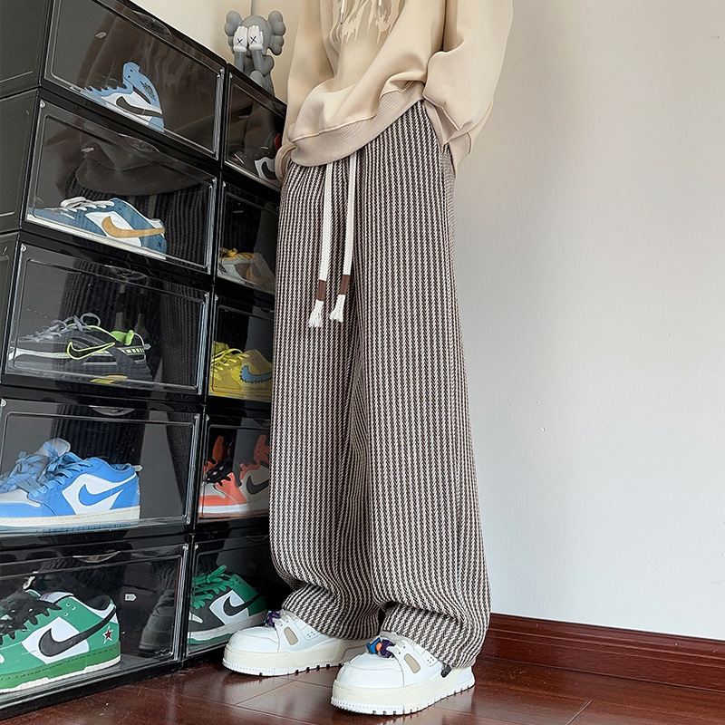 Women's Herringbone Relaxed Sweatpants - Everyday Comfort