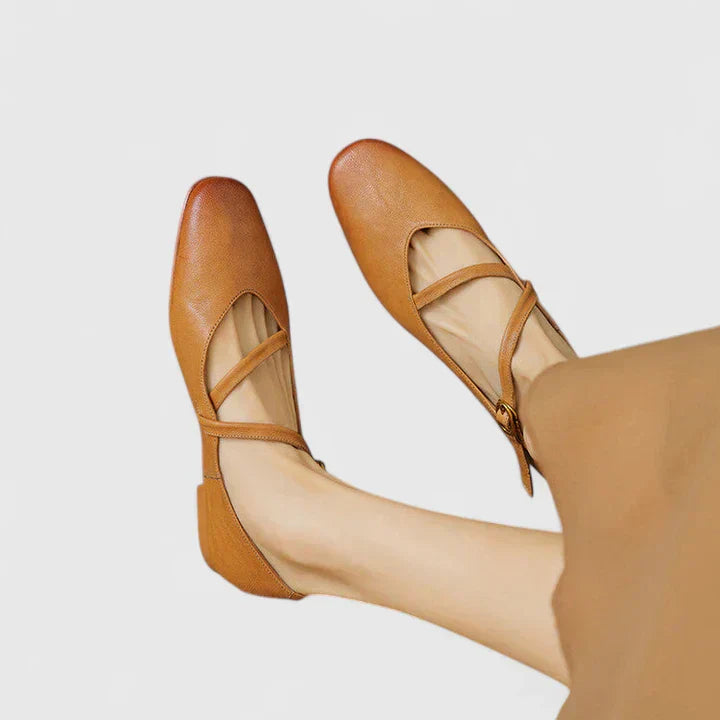 Women's Strap Ballet Flats - Everyday Elegance for All Occasions