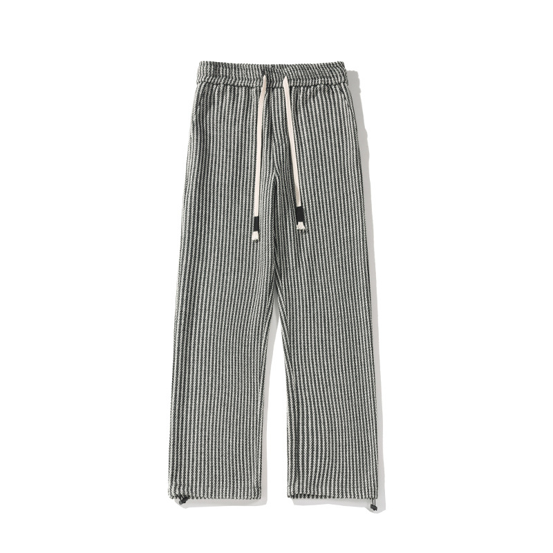 Women's Herringbone Relaxed Sweatpants - Everyday Comfort