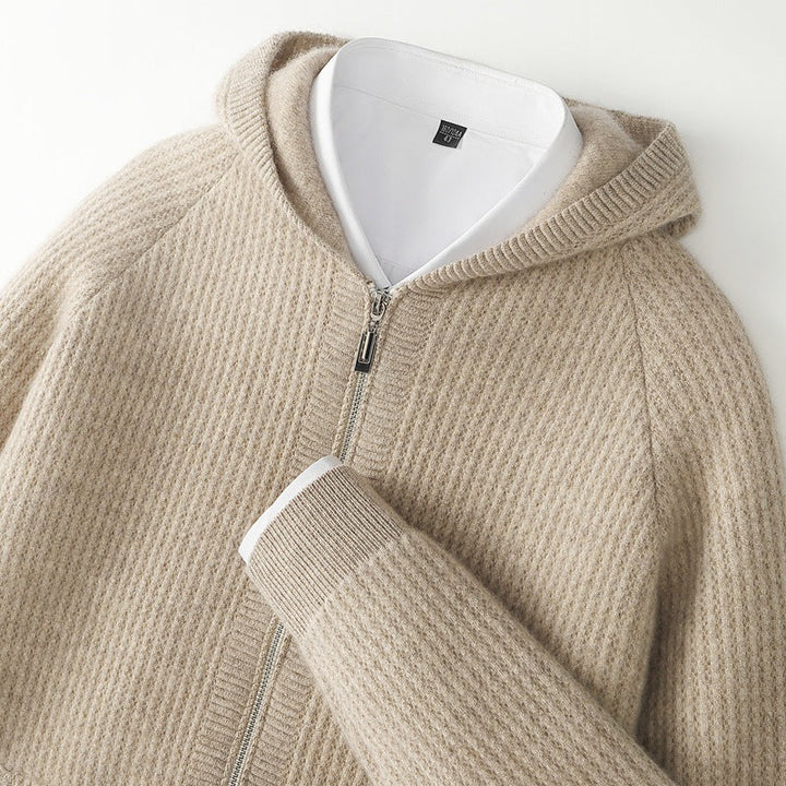 Brera Cashmere Zip Hoodie