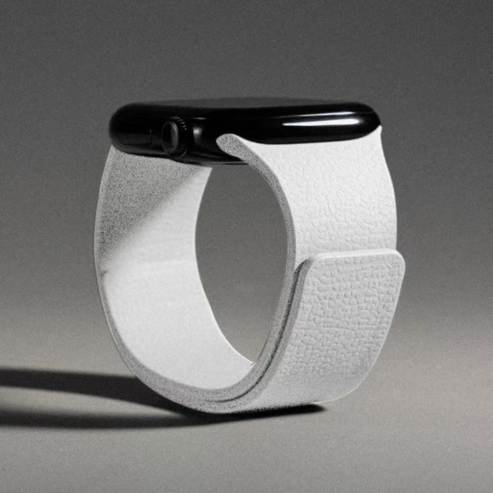 Men's Magnetic Apple Watch Band - Silicone Loop Strap