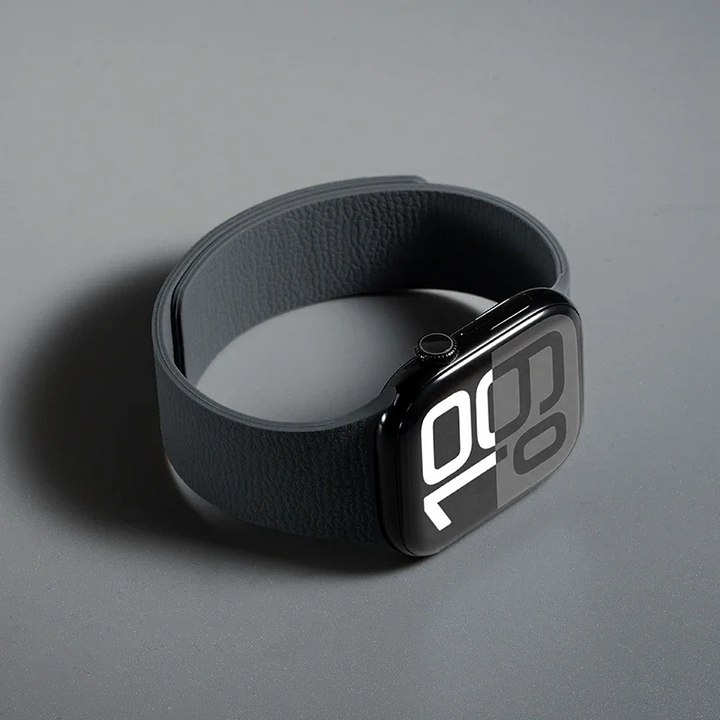 Men's Magnetic Apple Watch Band - Silicone Loop Strap