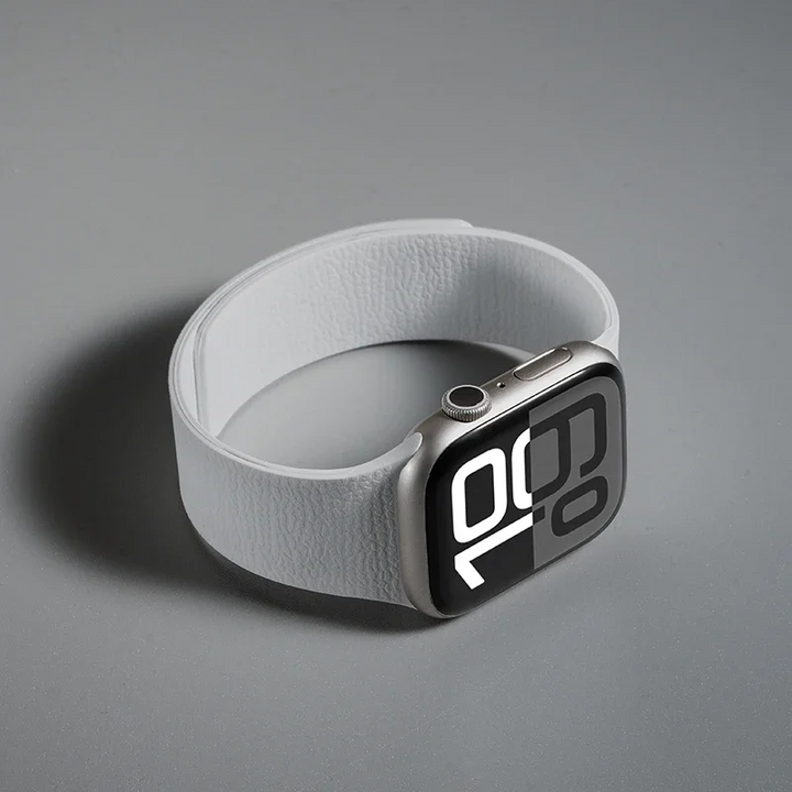 Men's Magnetic Apple Watch Band - Silicone Loop Strap