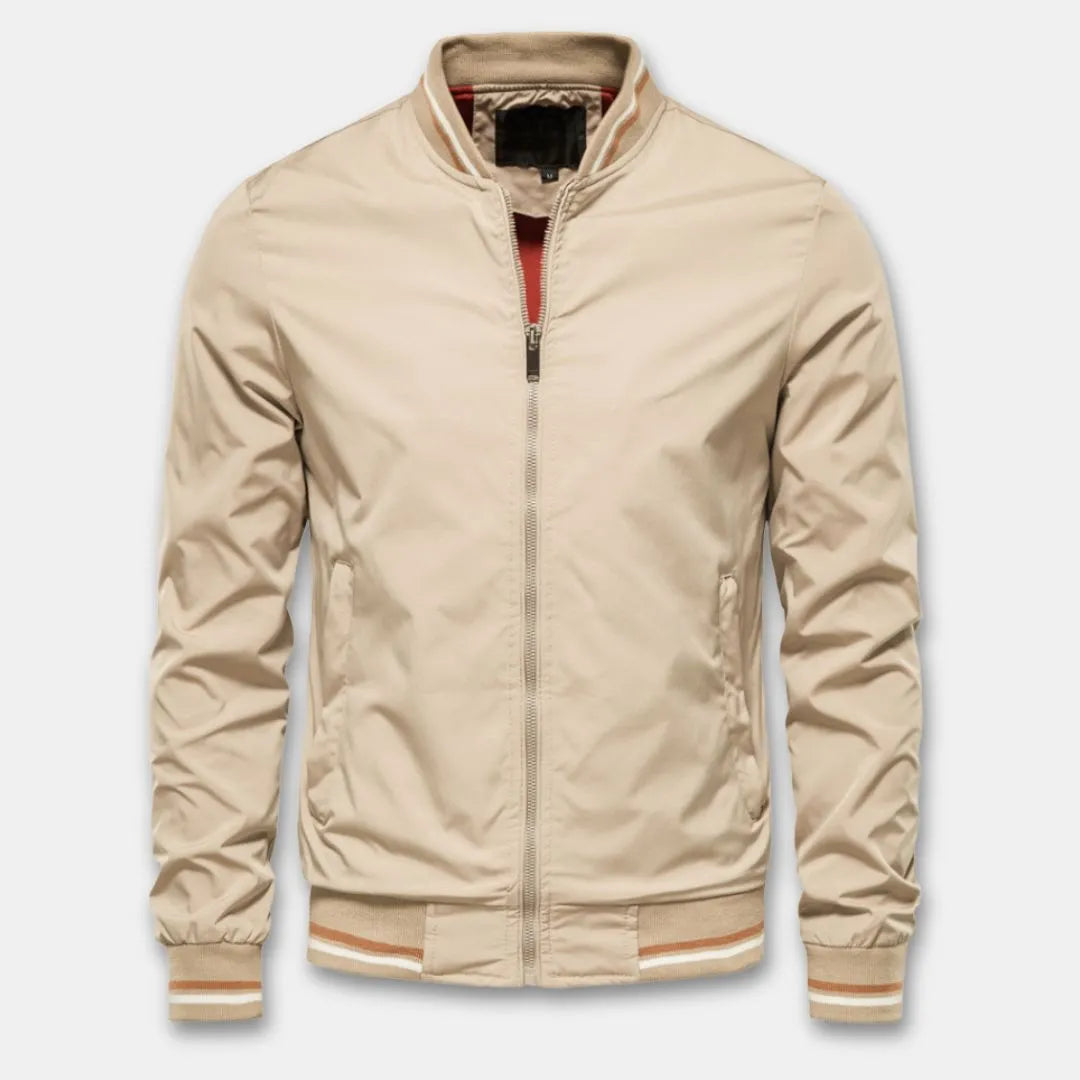 Women's Varsity Bomber Jacket - Sporty and Versatile Layering Piece